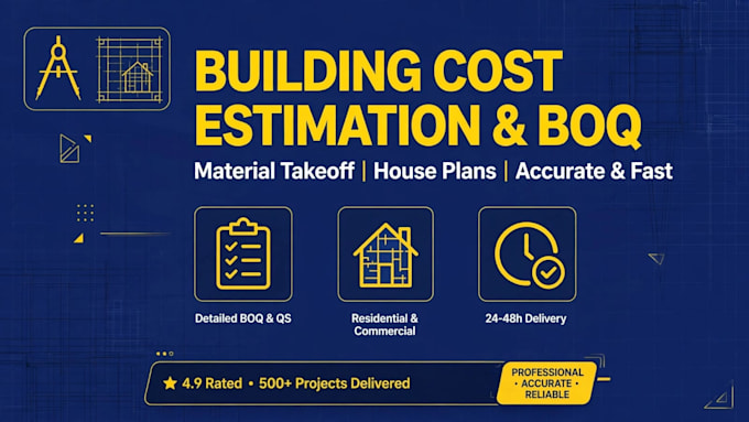 do accurate data entry typing and building cost estimation