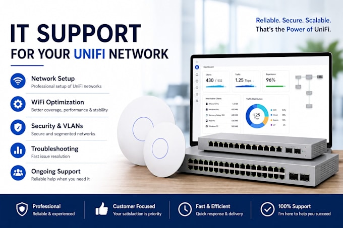 help with ubiquiti unifi network setup and support