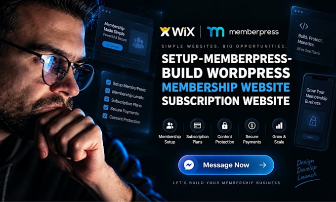 build membership website with memberpress, wordpress membership, lms website