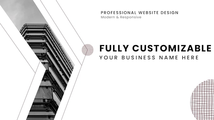 build a professional website for your business