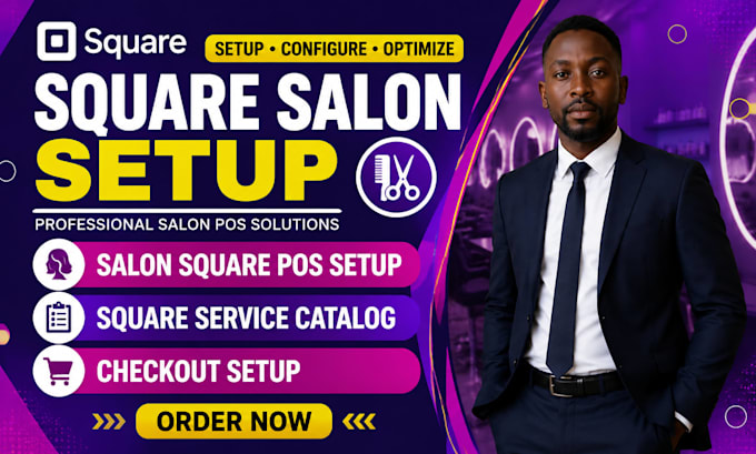 square salon setup salon square pos square service catalog checkout setup