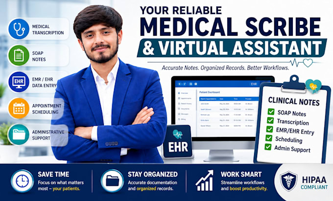 your medical billing scribe and virtual assistant