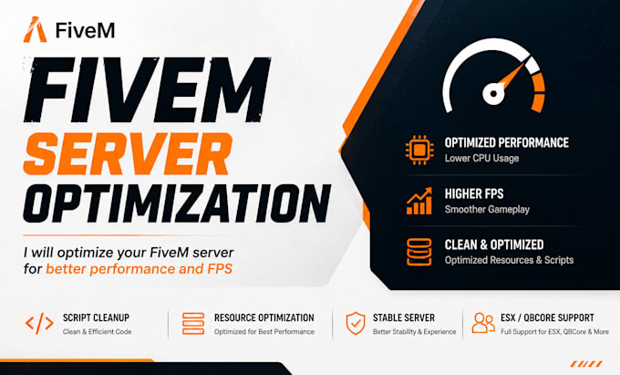 optimize your fivem server for better performance and fps