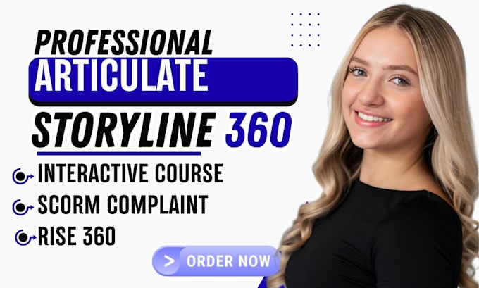 create an interactive elearning online course in articulate storyline 360