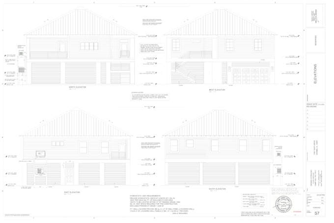 do civil structural engineer approval building permit drawing florida, texas, ga