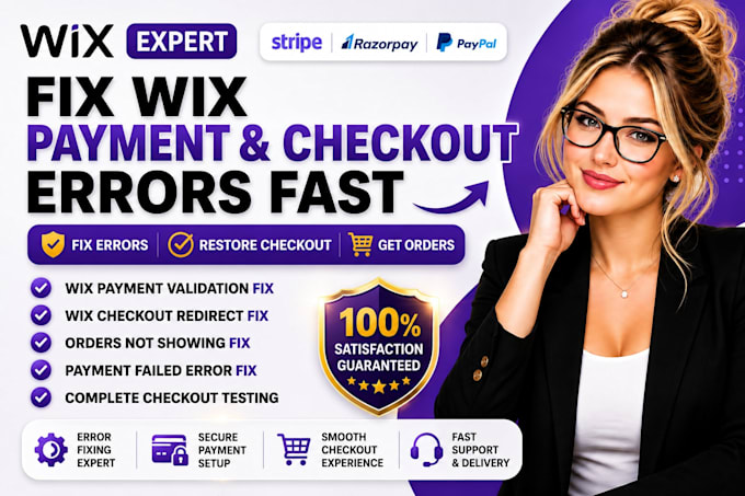 set up wix payment validation wix checkout redirect orders not showing error fix