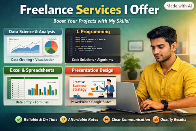 clean and enter the data for data entry in exel sheets