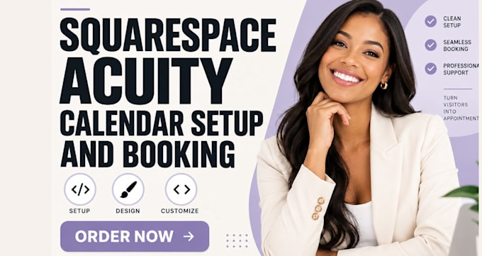 build squarespace website acuity scheduling calendar appointment booking setup