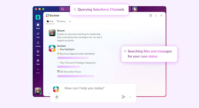 developing a slack bot, powered by openai assistant API
