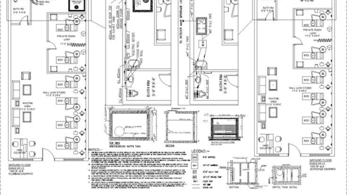 city permit 2d floor plans and drawings for city permit applications