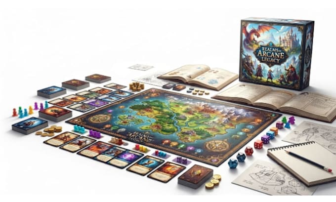 design board game card game tabletop game tcg cards playing cards and game art