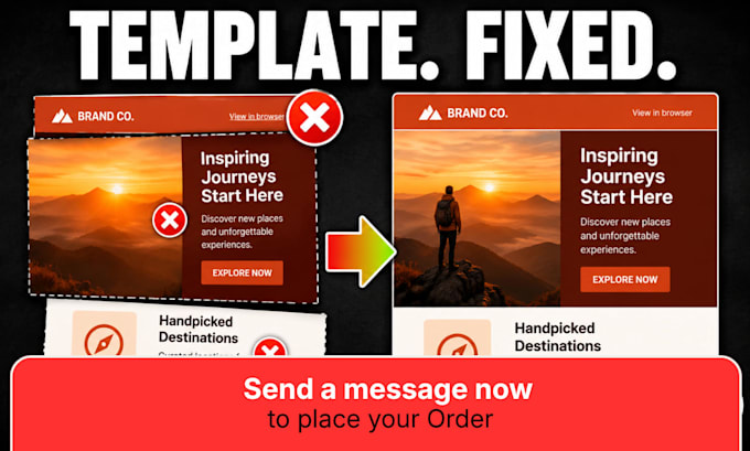 klaviyo fix klaviyo template outlook email fix, dark mode email template fix