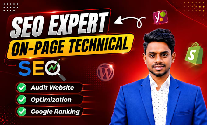 optimize expert wordpress and shopify onpage technical SEO
