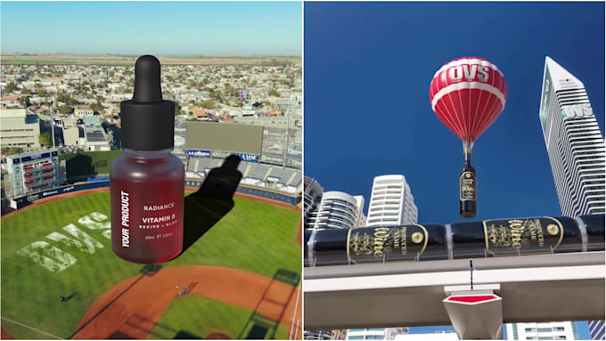 create photorealistic 3d fooh cgi ads