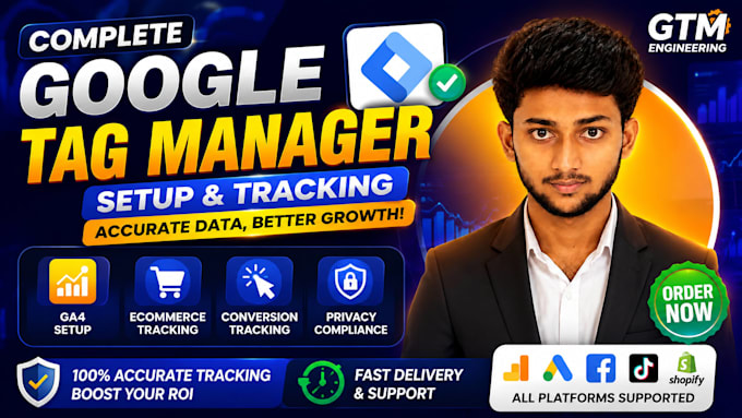 setup google tag manager GTM and conversion tracking
