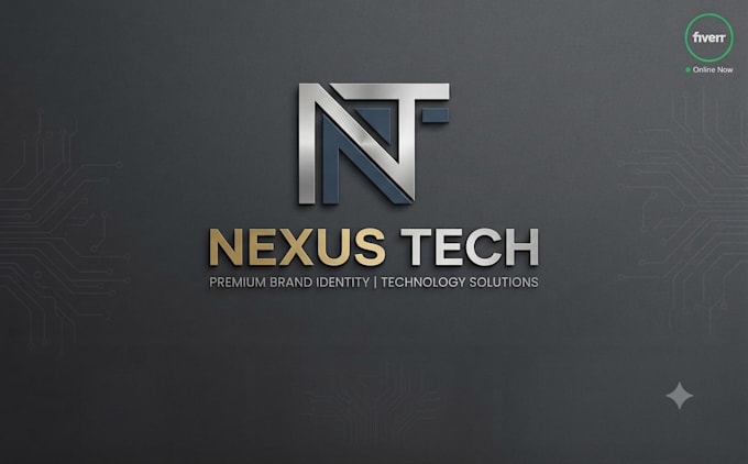 design minimalist tech logo intro