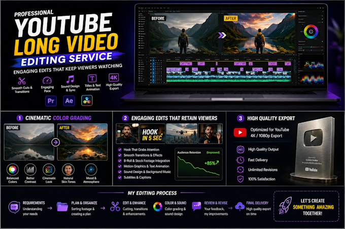 do professional video editing
