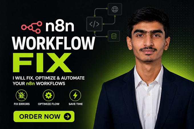 fix your broken n8n workflow and debug automation errors