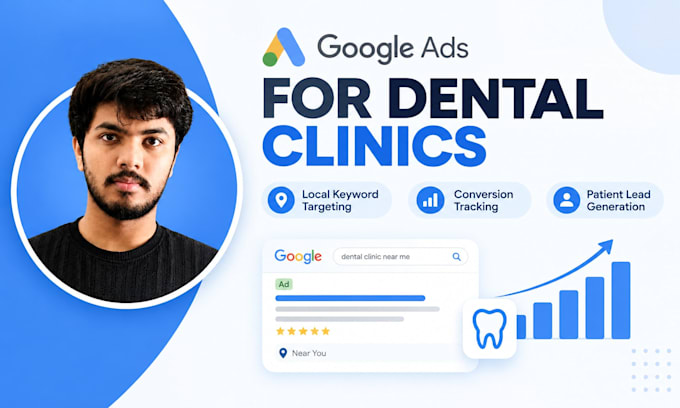 set up and manage google ads for your dental practice
