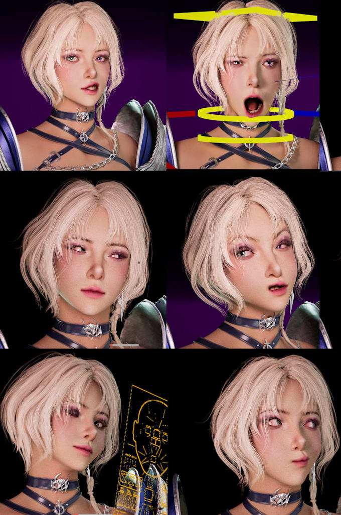 create a custom metahuman with facial rigging