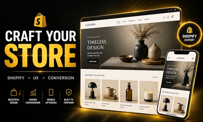 craft shopify store optimize product page create ai ugc ads products website QA