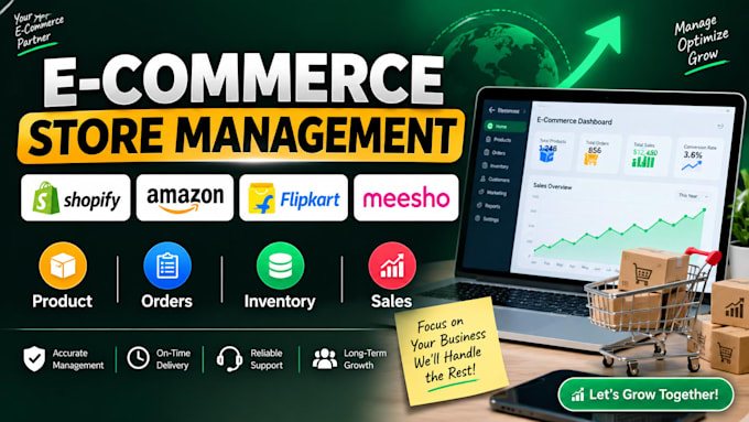 manage and optimize your ecommerce store and products