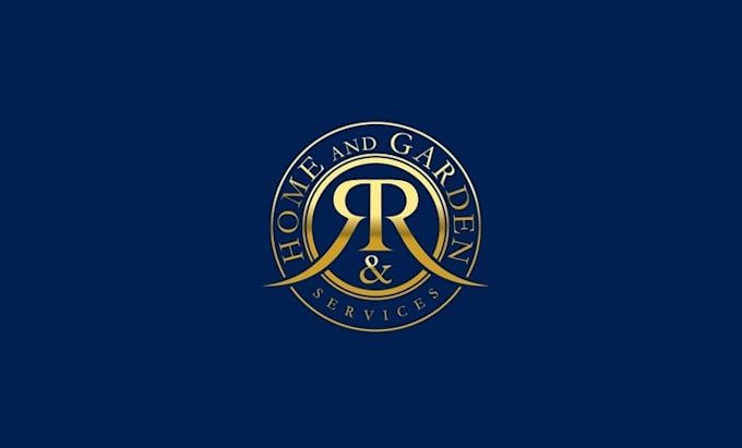 design classic home and garden services logo