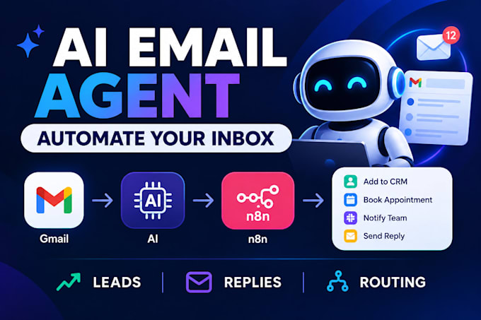 build an ai email agent with n8n to automate your inbox