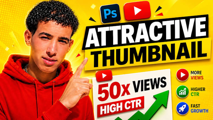 design eyecatching youtube thumbnails to boost clicks views