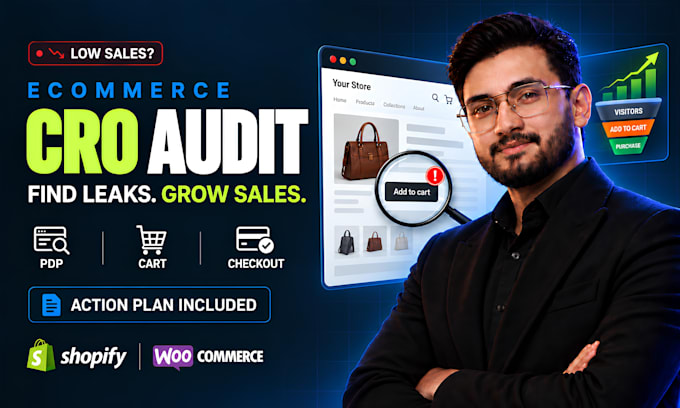 do an ecommerce cro audit to boost your shopify store sales
