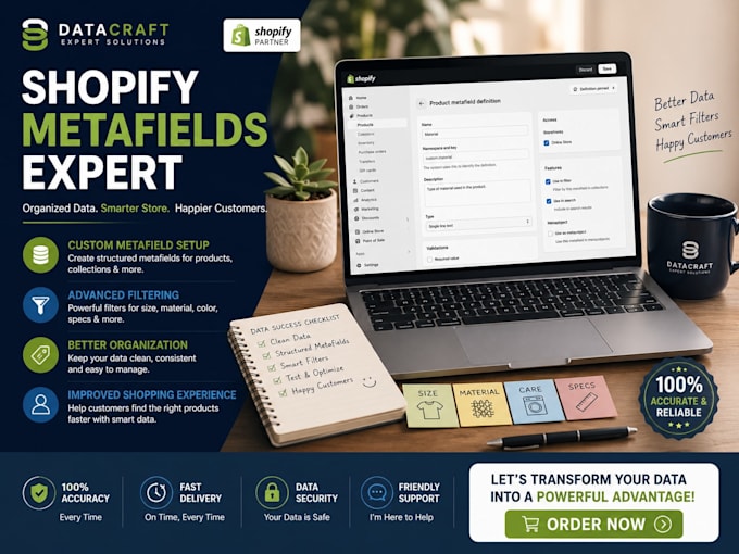 organize your shopify metafields and metaobjects for a smarter, faster store