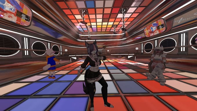 edit, create interactive vrchat world, vrc world, 3d game environment, pc quest