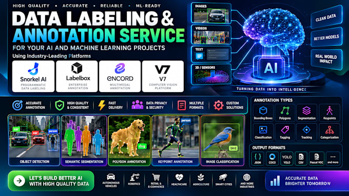 do ai data labeling and annotation with labelbox encord v7 and superannotate