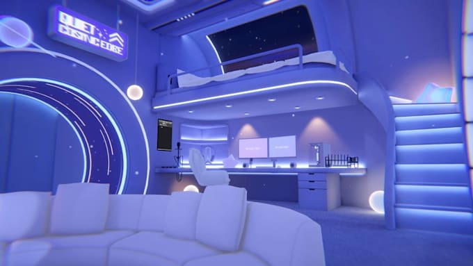 build custom vrchat world, virtual world, vrc world, vrchat commission metaverse