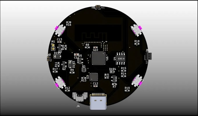 design esp32 ble iot wearable pcb for smartwatches sensors and embedded hardware