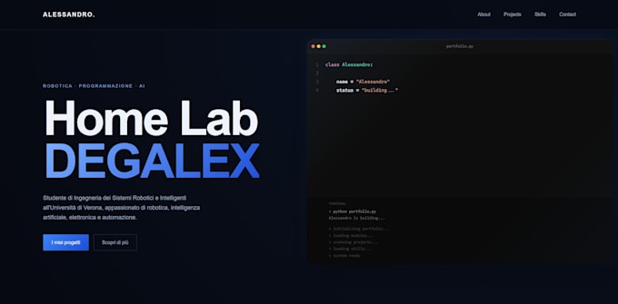 create a modern responsive website