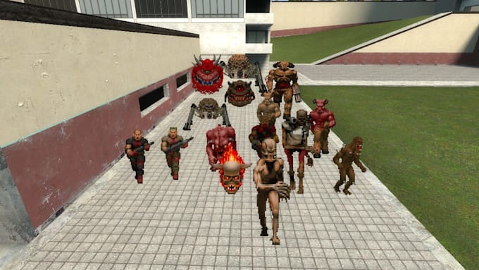 develop custom garrys mod addon port characters npcs and player models