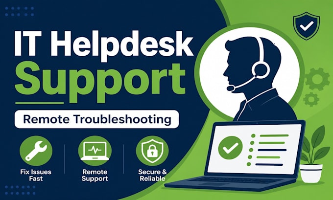 provide remote IT helpdesk support and troubleshooting
