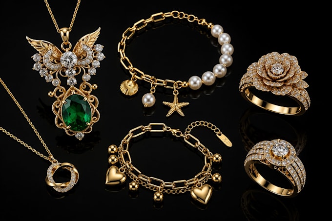 create custom jewelry cad design 3d jewelry modeling and realistic 3d rendering