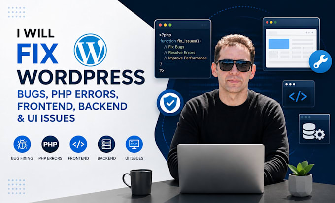 fix wordpress bugs and errors
