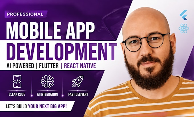 build mobile app development app developer flutter react native ai app creation