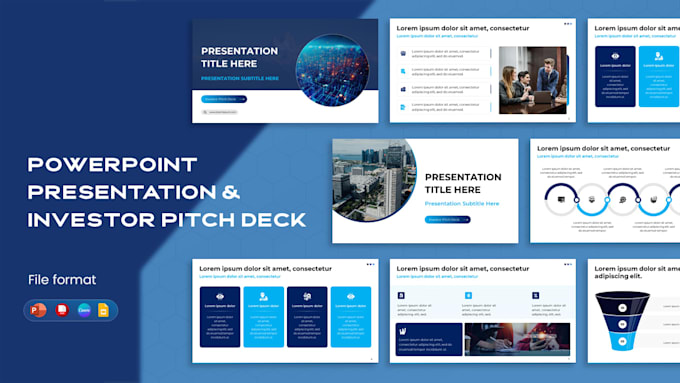 design or redesign quick and urgent powerpoint presentaion and pitch deck