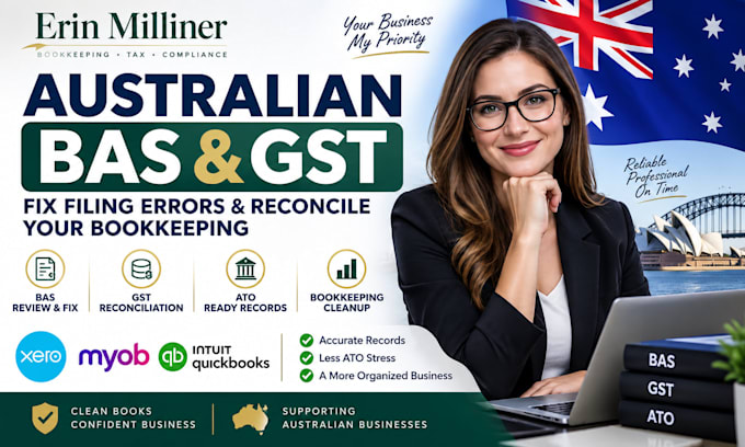 fix australian bas gst ato filing errors and bookkeeping reconciliation