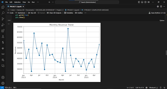 analyze and visualize your data using python excel and sql