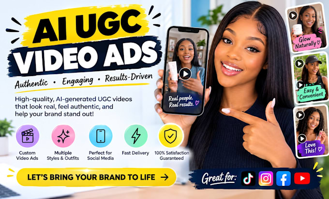 create ai ugc video, ugc ai product ads, commercial ugc product video, ugc ads