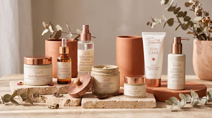 design skincare product packaging and label