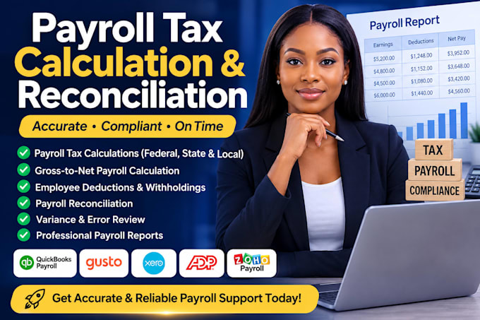 provide payroll tax calculation and reconciliation