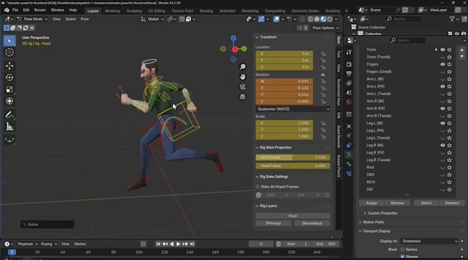 be 3d model rigger, facial rig, animation rig, animaze blendshape, unity rig, ik