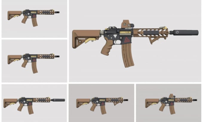 create custom fivem weapons, gta v gun packs and server ready assets