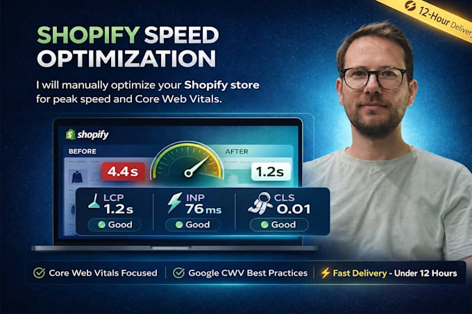 do shopify speed optimization and increase shopify store speed